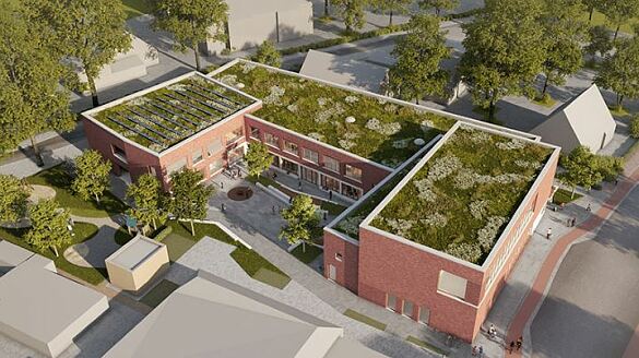 Computeranimation Luftaufnahme 