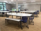 Mensa und Aula zusammen